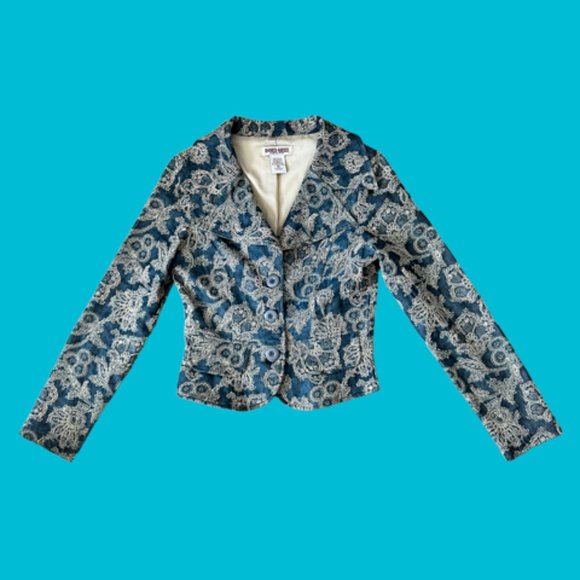 Vintage Doki-Geki Women's Cropped Jacket - Picture 1 of 6
